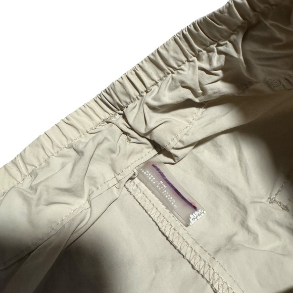 Free People Moonbeam Pants Cargo Jogger High Waisted Utility Beige Womens Medium - Picture 9 of 9